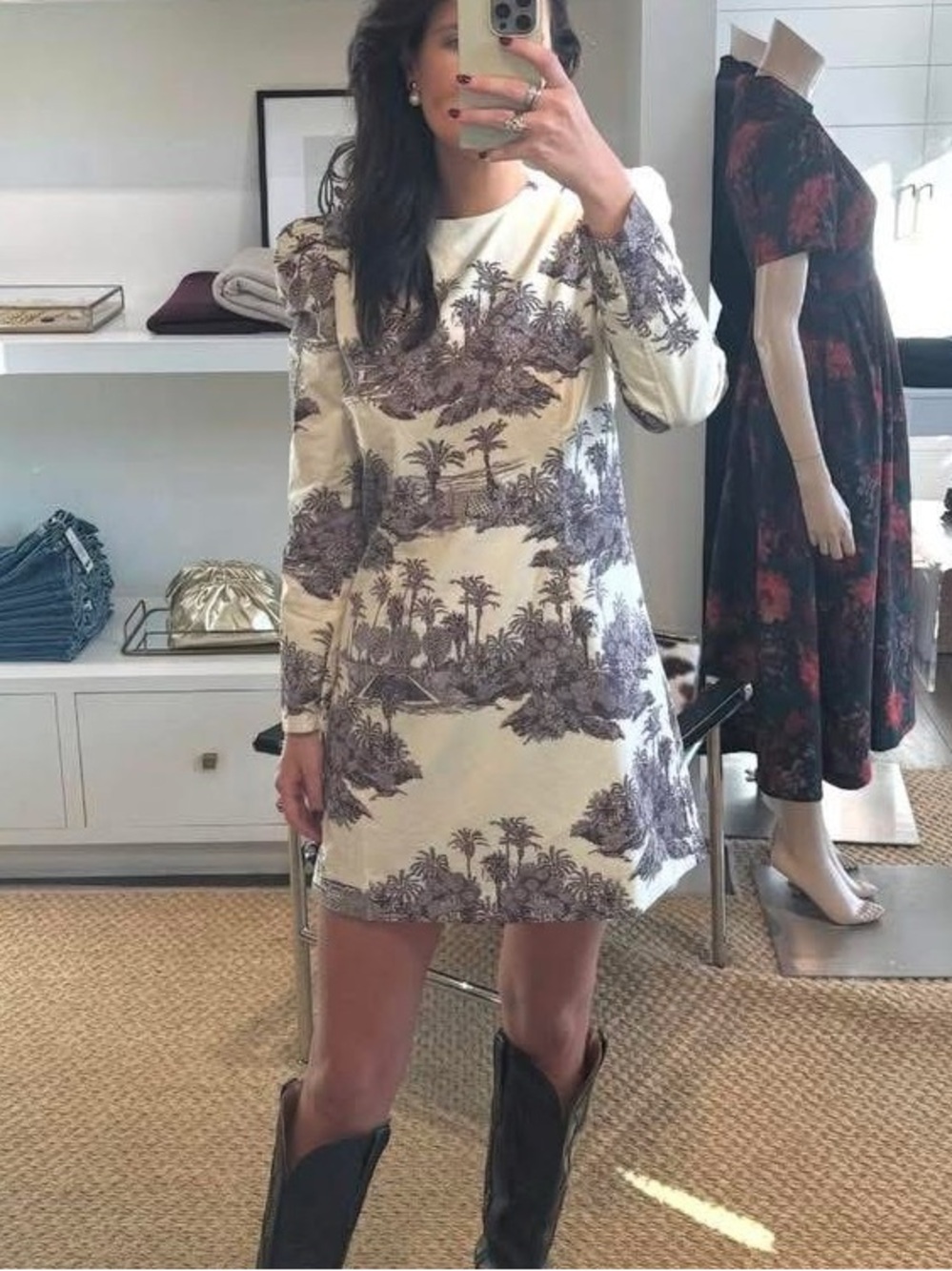 TUCKERNUCK X INDIA HICKS Mini toile Dress